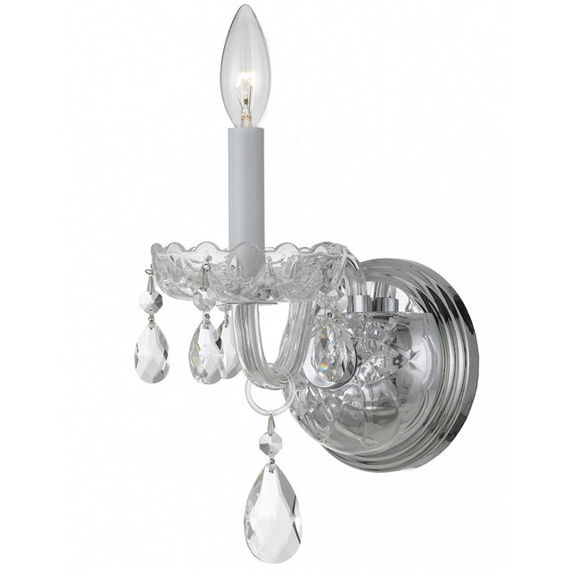 Crystorama Traditional Spectra Crystal Wall Sconce