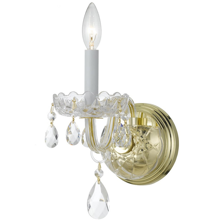 Crystorama Traditional Spectra Crystal Wall Sconce