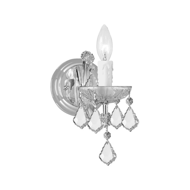 Crystorama Maria Theresa Clear Crystal Sconce