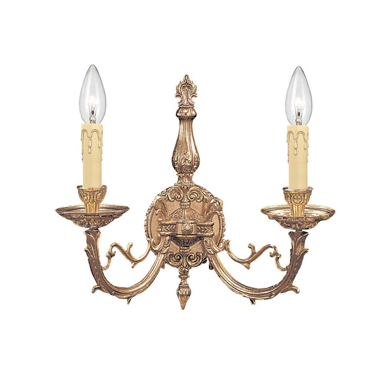 Crystorama Etta 2 Light Sconce