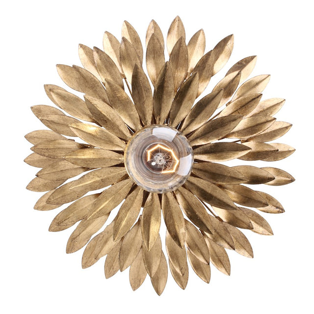 Crystorama Broche 1 Light Sconce