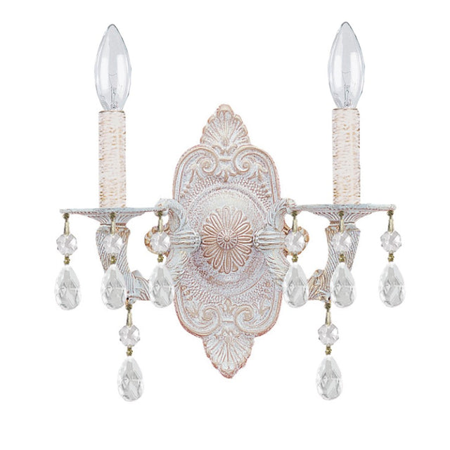 Crystorama Paris Market 2 Light Sconce