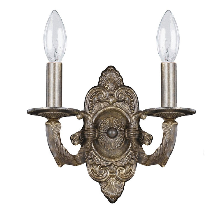 Crystorama Paris Market 2 Light Sconce I