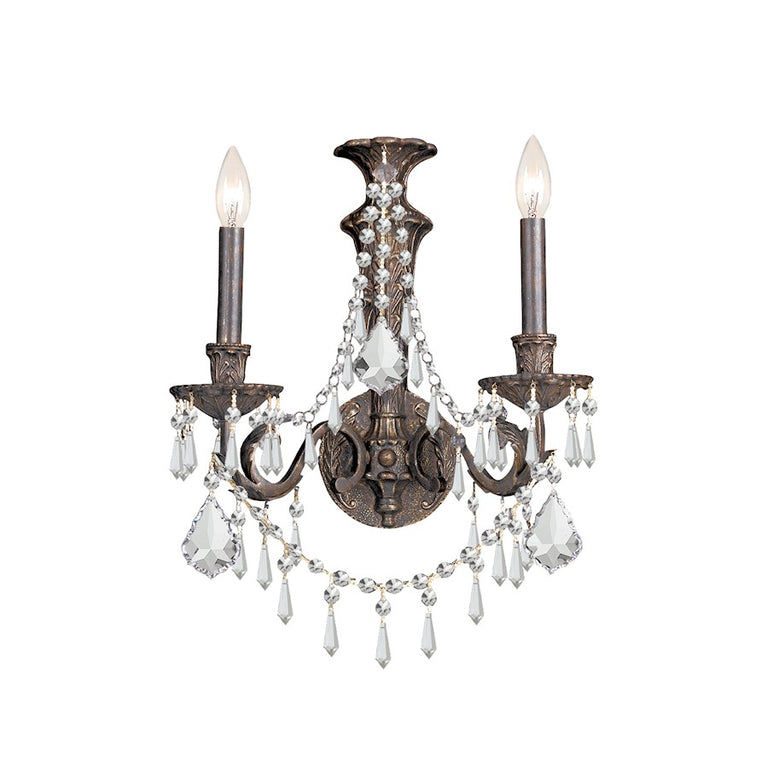 Crystorama Vanderbilt Bronze Sconce