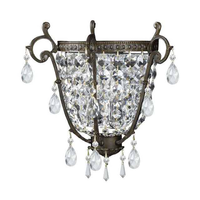 Crystorama Manchester Ornate Wall Sconce