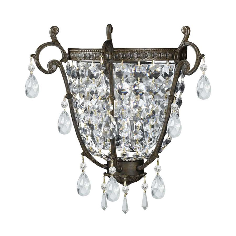 Crystorama Manchester Ornate Wall Sconce