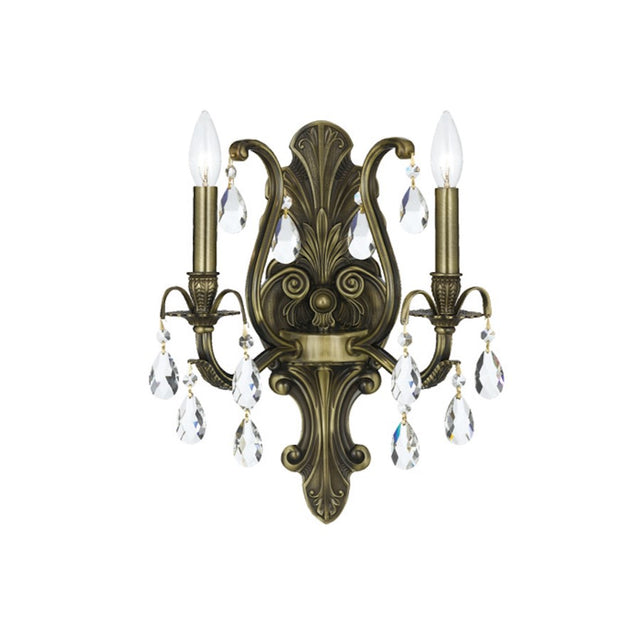 Crystorama Dawson 2 Light Sconce