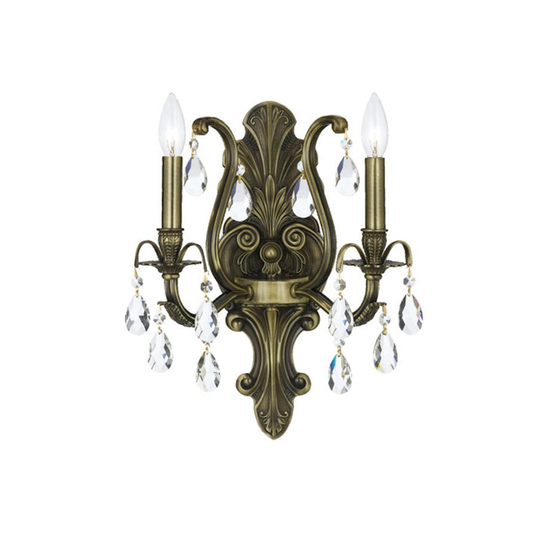 Crystorama Dawson 2 Light Sconce