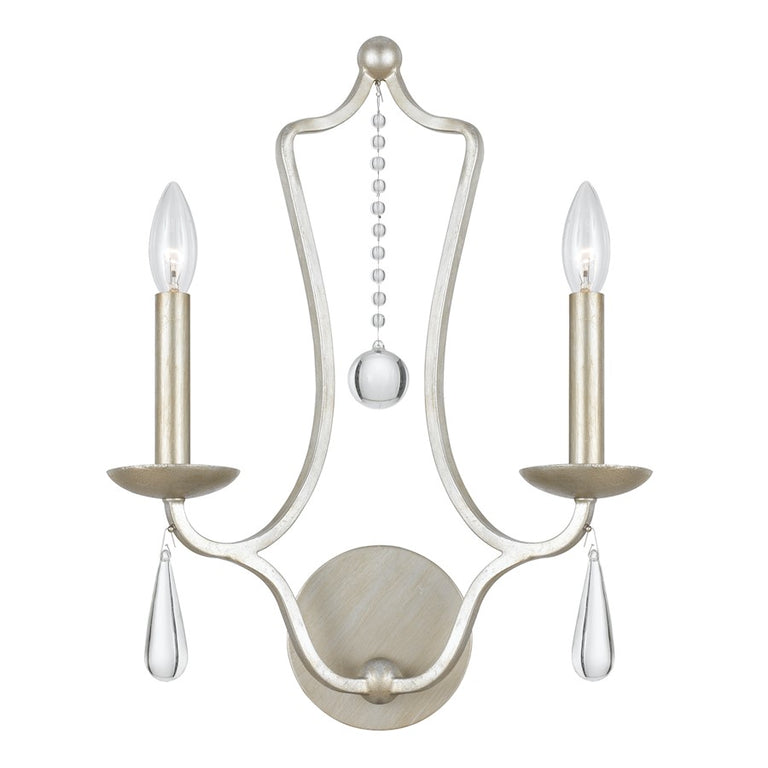 Crystorama Manning 2 Light Sconce