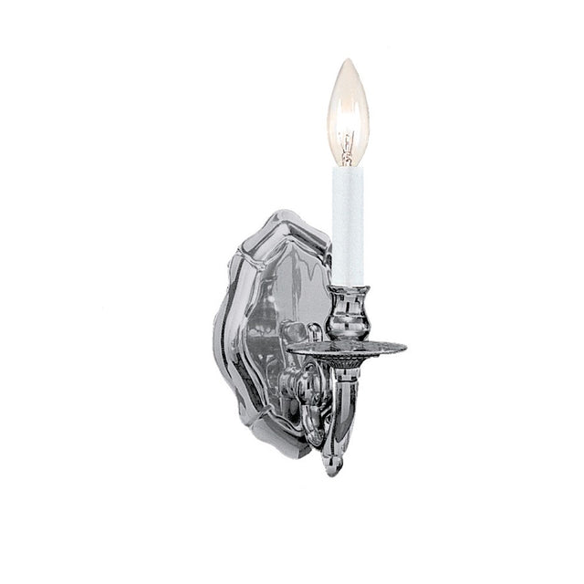Crystorama Arlington 1 Light Pewter Sconce III