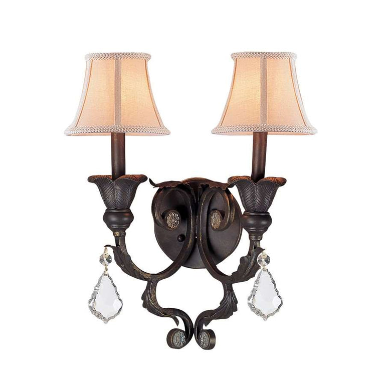 Crystorama Winslow 2 Light Sconce