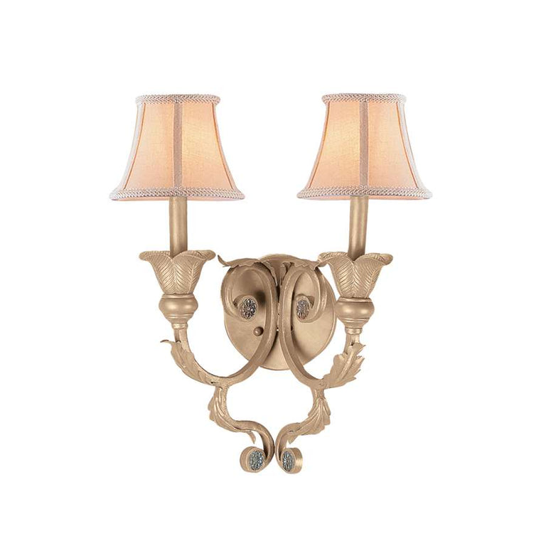 Crystorama Winslow Wrought Iron Wall Sconce