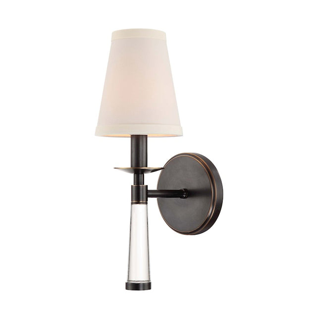 Crystorama Baxter 1 Light Sconce