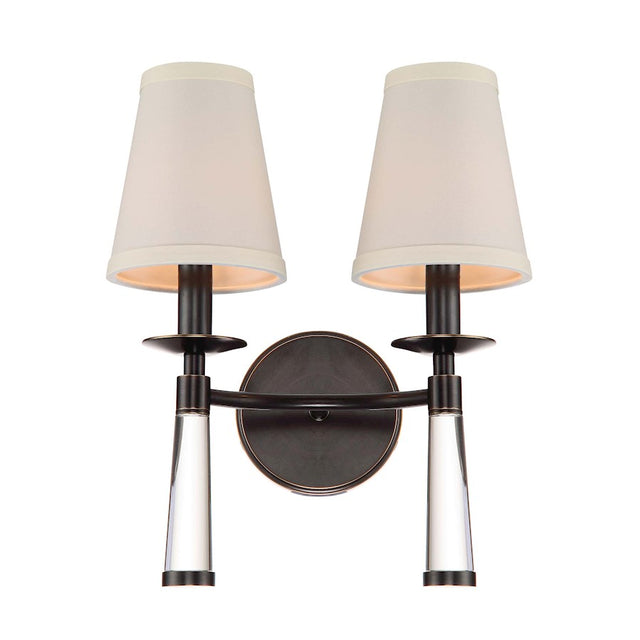 Crystorama Baxter 2 Light Sconce