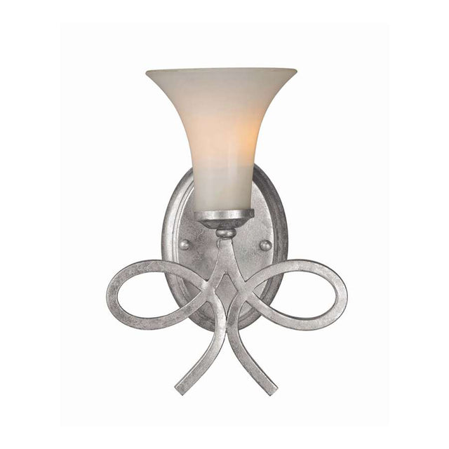 Crystorama Olde Silver Wall Sconce