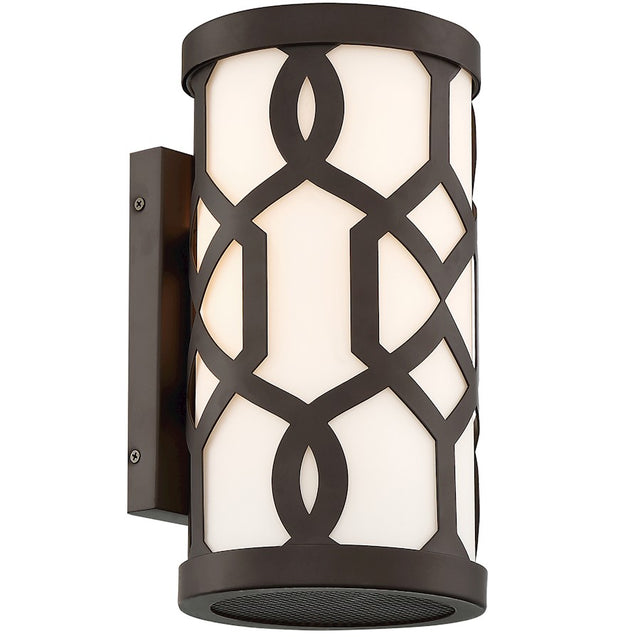 Crystorama Jennings Outdoor Sconce in Dark Bronze