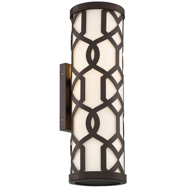 Crystorama Jennings Outdoor Sconce in Dark Bronze