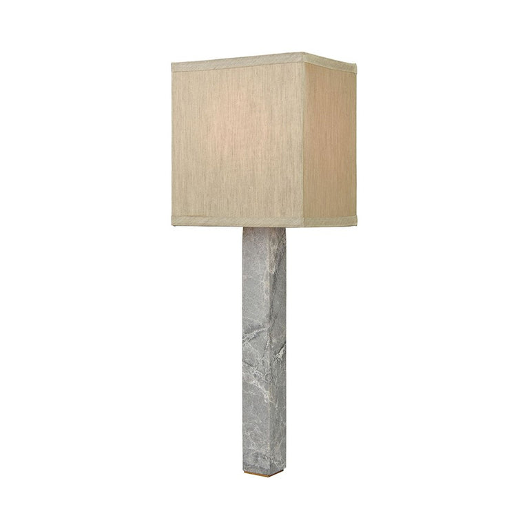 Dimond Lighting 1 Light Londinium Wall Sconce, Grey Marble/Aged Brass