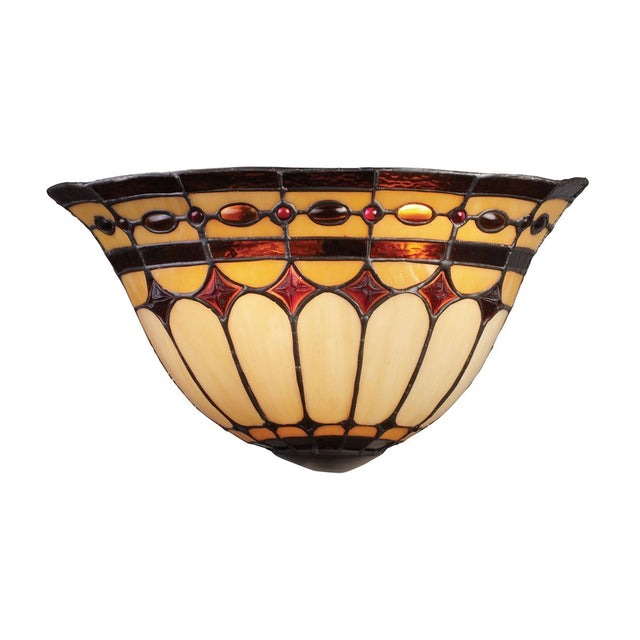 Elk Lighting Diamond Ring 2-Light Sconce in Burnished Copper