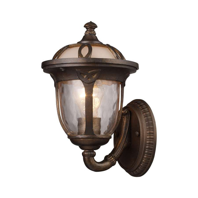 Elk Lighting Windsor 1-Light Outdoor Sconce in Hazelnut Bronze