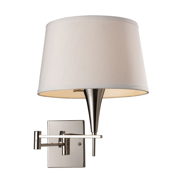 Elk Lighting Swing arm 1-Light Sconce in Polished Chrome