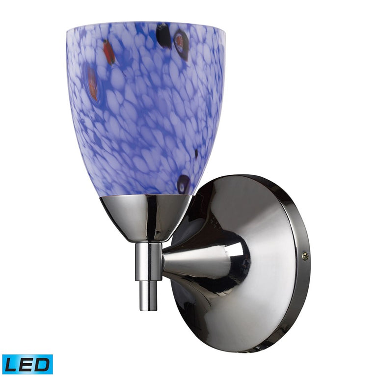 Elk Lighting Celina 1-Light Sconce, Polished Chrome