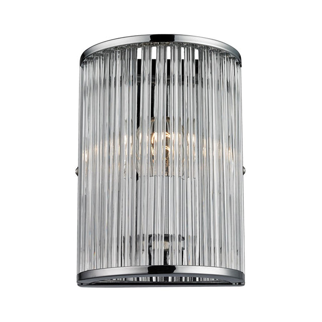 ELK Lighting Braxton 1 Light Sconce, Polished Chrome