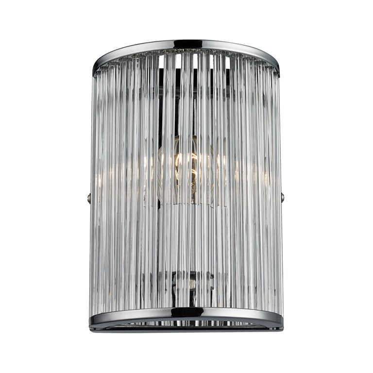 ELK Lighting Braxton 1 Light Sconce, Polished Chrome