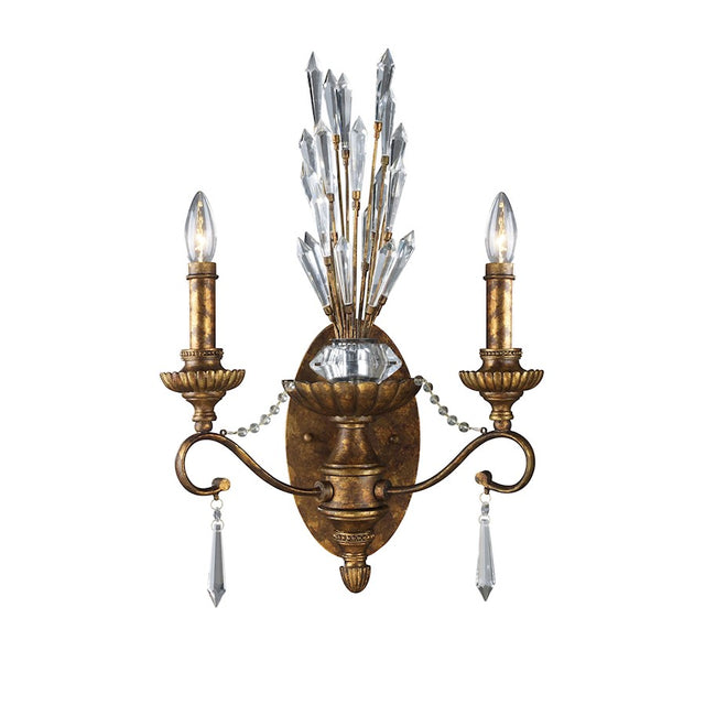 Elk Lighting Senecal 2-Light Sconce in Spanish Bronze