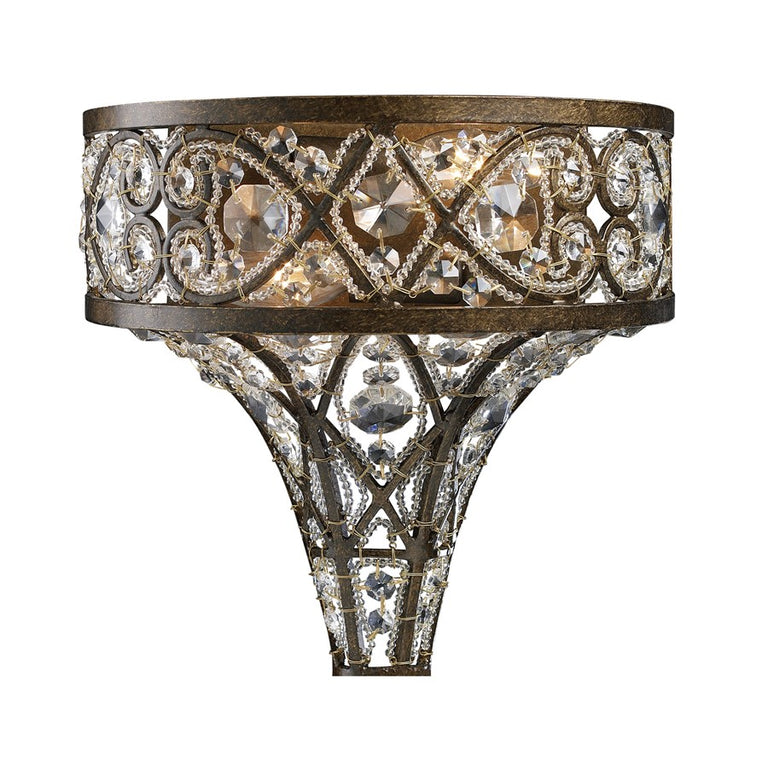 Elk Lighting Amherst 2-Light Sconce in Antique Bronze