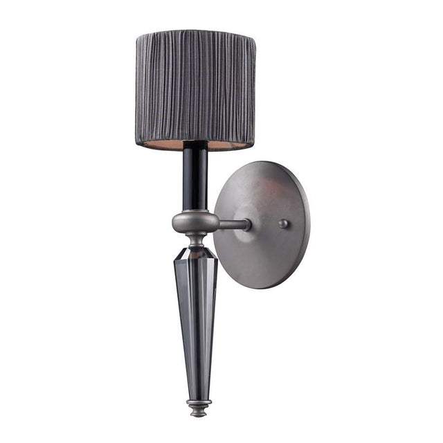 Elk Lighting Beaumont 1- Light Wall Sconce in Graphite