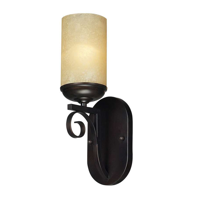 Elk Lighting Avondale 1 Light Sconce in Aged Bronze