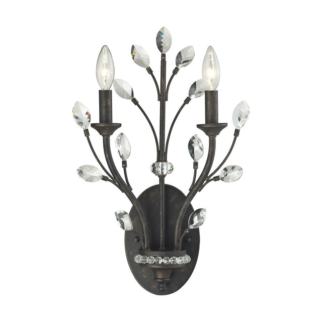 ELK Lighting Crystal Branches, Burnt Bronze