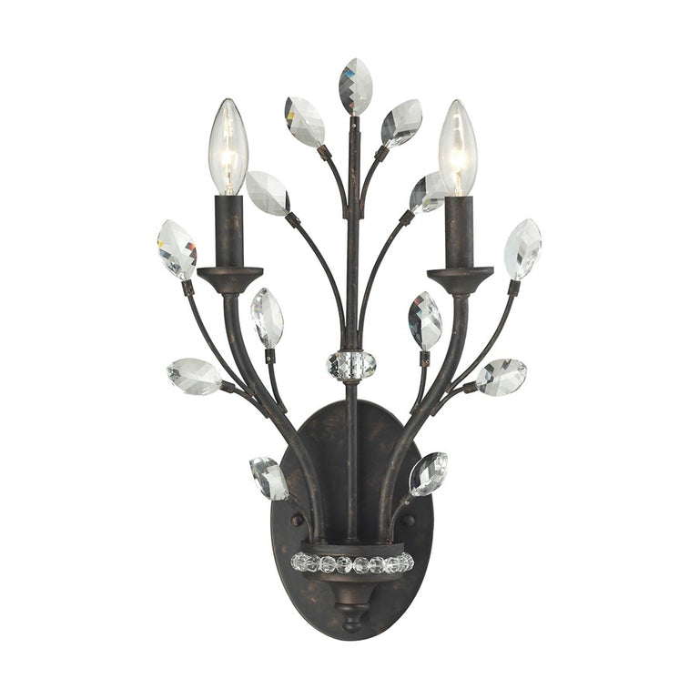 ELK Lighting Crystal Branches, Burnt Bronze