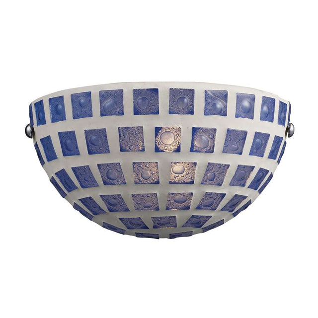 Elk Lighting Fused Glass Mosaic 1 Light Sconce