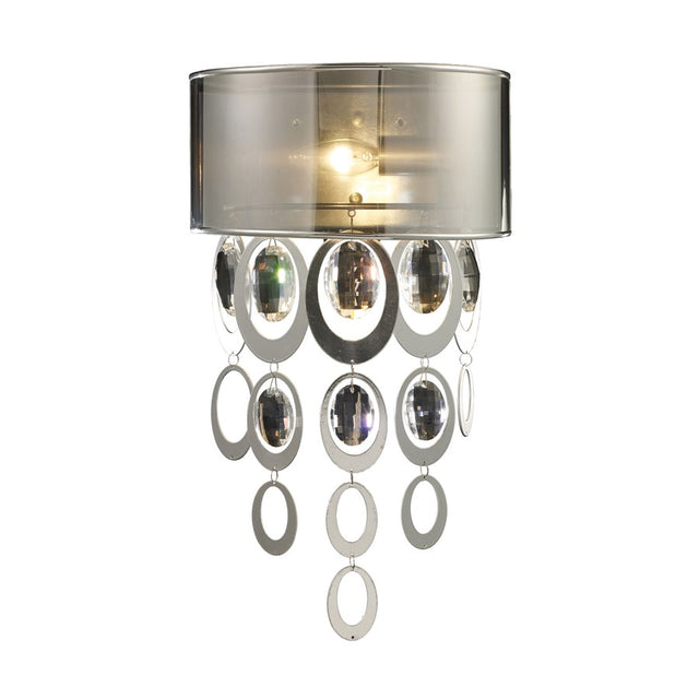 Elk Lighting Parisienne 1-Light Sconce in a Silver Leaf Finish