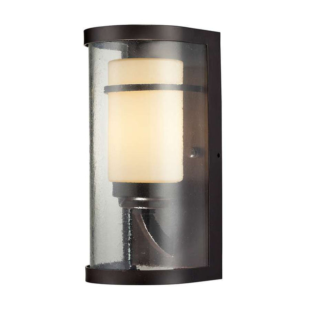 Elk Lighting Caldwell 1 Light Outdoor Sconce in Oiled Bronze