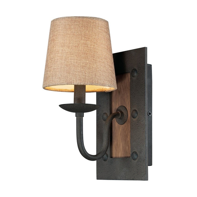 Elk Lighting Early American 1 Light Sconce, Colonial Maple