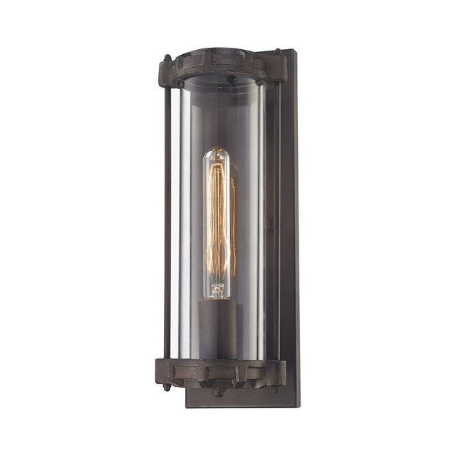 ELK Chasebrook 1 Light LED Wall Sconce in Clay Iron