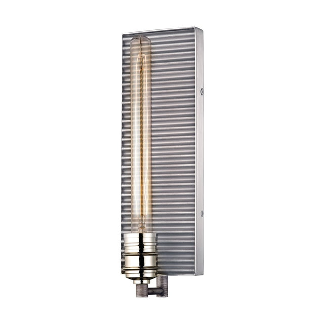 ELK Corrugated Steel 1 Light Wall Sconce