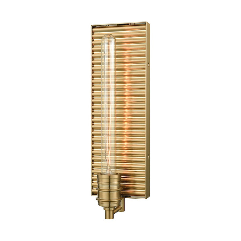 ELK Corrugated Steel 1 Light Wall Sconce
