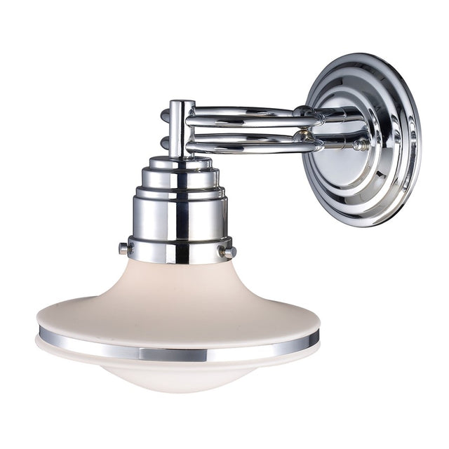 Elk Lighting Retrospective 1-Light Sconce in Polished Chrome