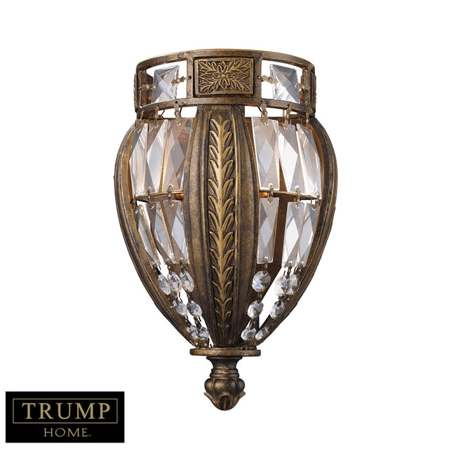 Elk Lighting Millwood 1 Light Sconce in Antique Bronze