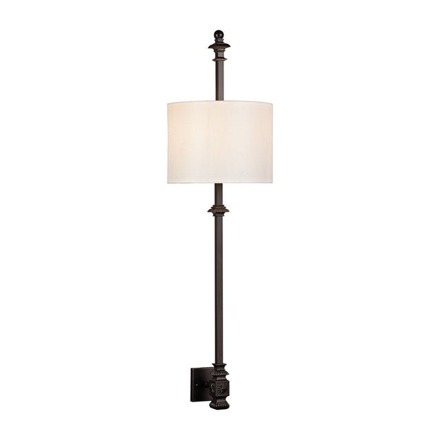 ELK Torch Sconces 2 Light Wall Sconce in Oil Rubbed Bronze