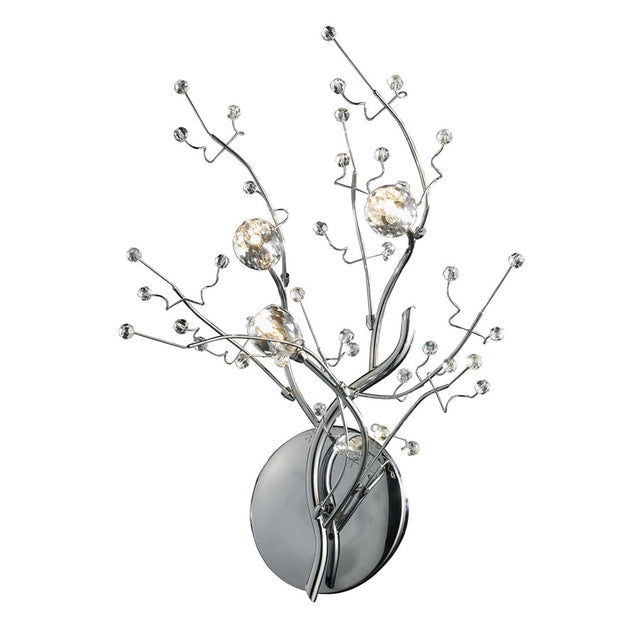 Elk Lighting Viviana Collection 3-Light Sconce in Chrome