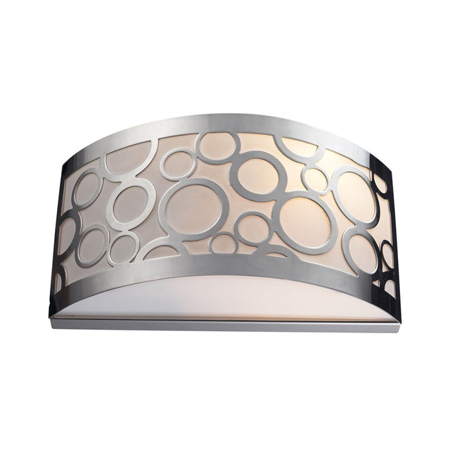 Elk Lighting Retrovia 2-Light Sconce in Polished Nickel