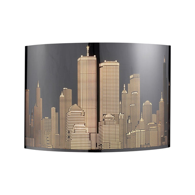 Elk Lighting Skyline 2-Light Sconce in Polished Stainless Steel