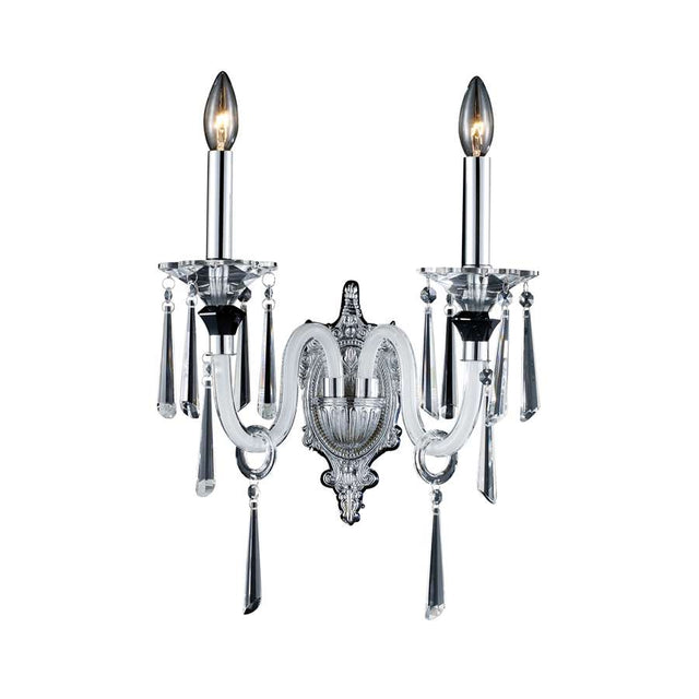 Elk Lighting Duchess 2 Light Sconce in Polished Chrome