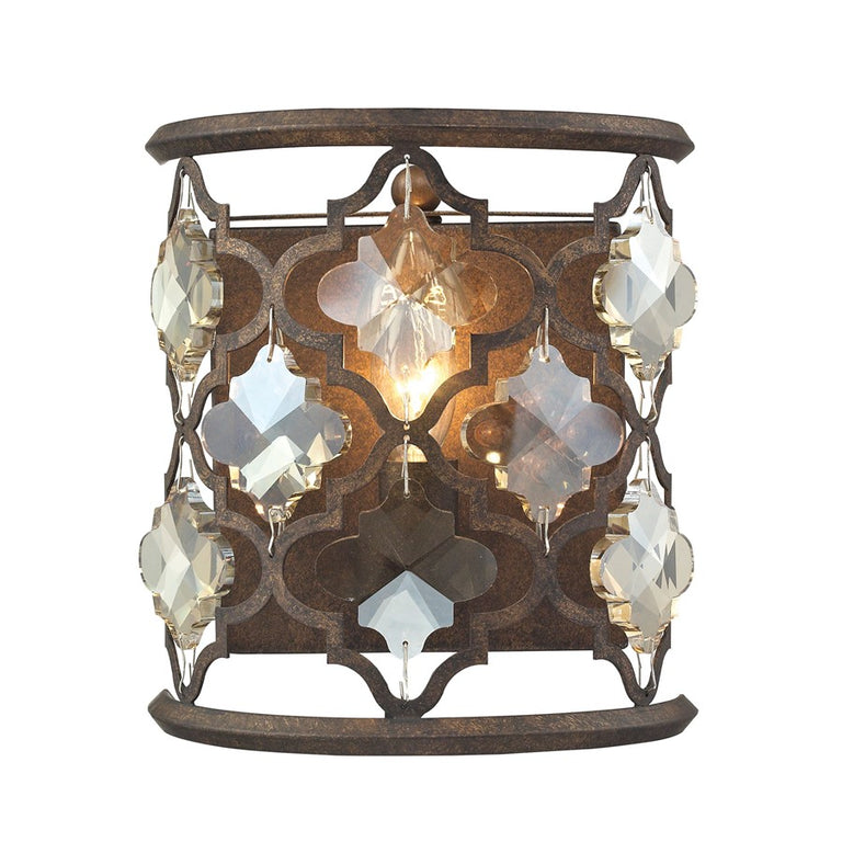 ELK Lighting Armand 1 Light Sconce, Weathered Bronze