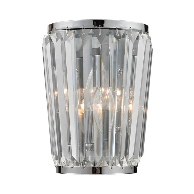 Elk Lighting Vienna 2- Light Wall Sconce in Polished Chrome